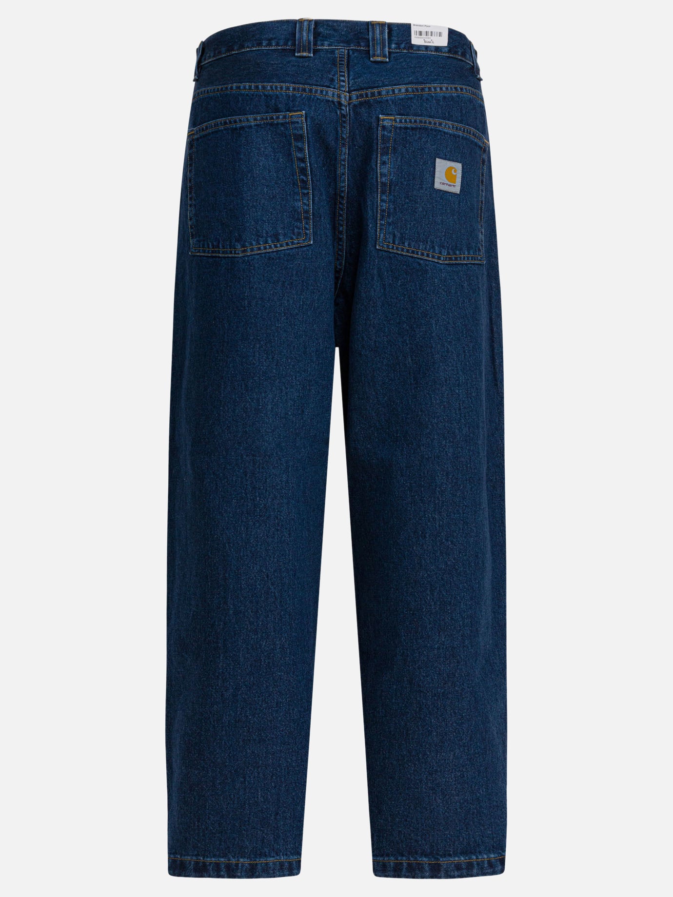 Jeans a gamba dritta Solid colour  Blu - Carhartt WIP Uomo | PDP | VIETTI Online Store | Zoom-Modal_2
