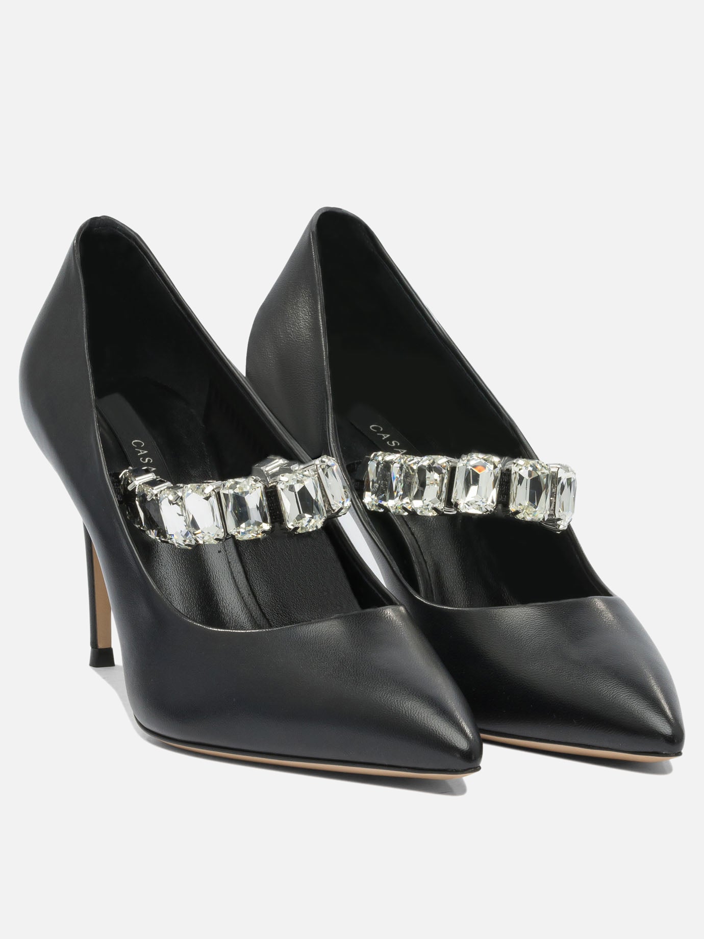 Pumps 100% leather - 100% leather  Black - Casadei Women | PDP | VIETTI Online Store | thumbnail_2