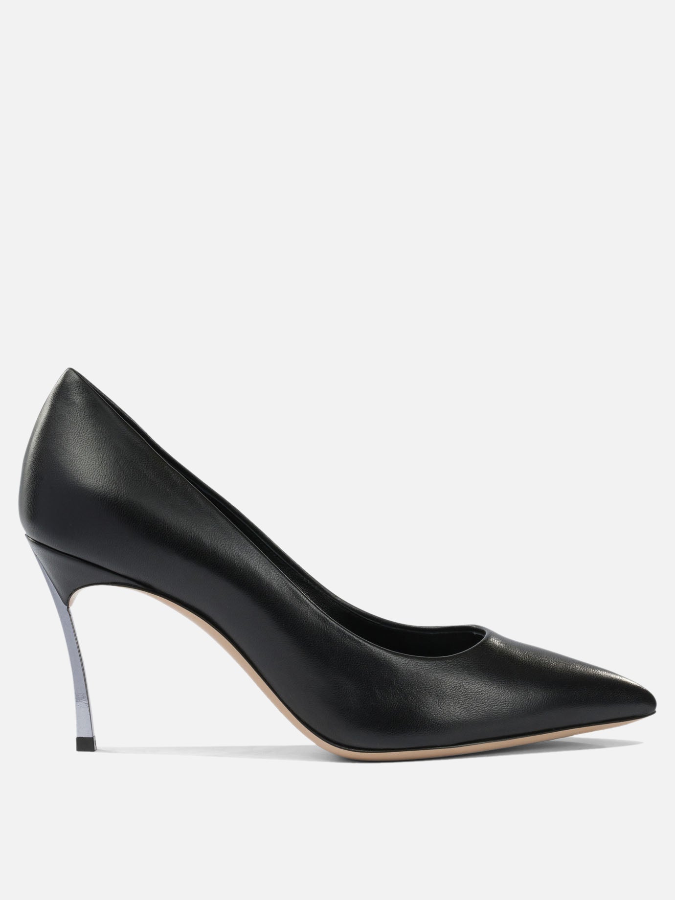 Décolleté 100% leather - 100% leather  Nero - Casadei Donna | PDP | VIETTI Online Store | thumbnail