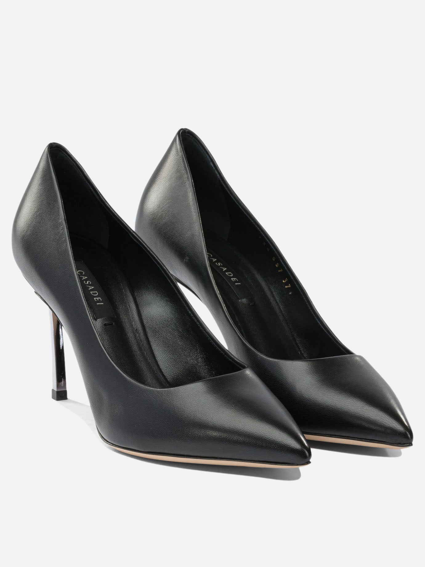 Décolleté 100% leather - 100% leather  Nero - Casadei Donna | PDP | VIETTI Online Store | thumbnail_2