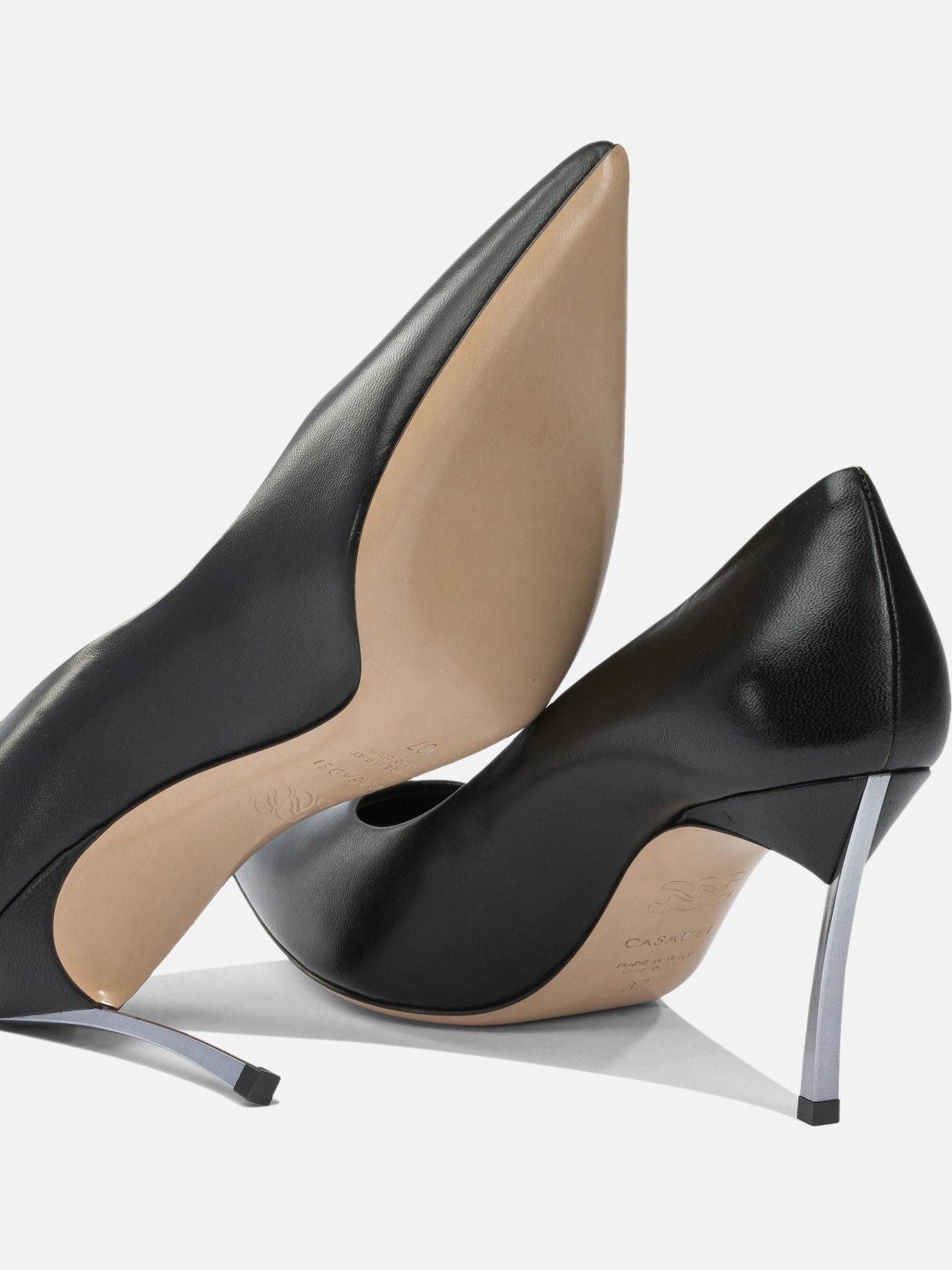Décolleté 100% leather - 100% leather  Nero - Casadei Donna | PDP | VIETTI Online Store | Zoom-Modal_5
