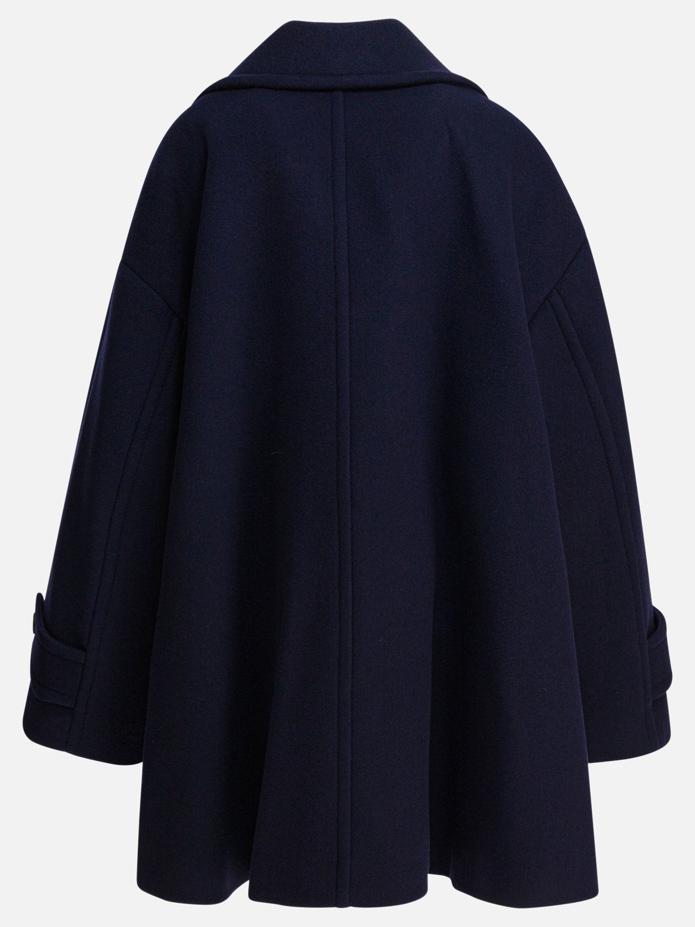 Chloé Double-breasted wool coat Blue