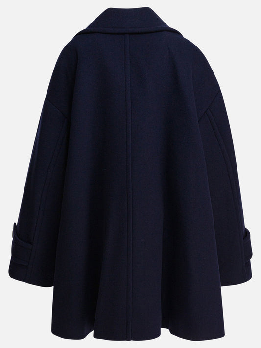 Chloé Double-breasted wool coat 14979977_36 Blue 2