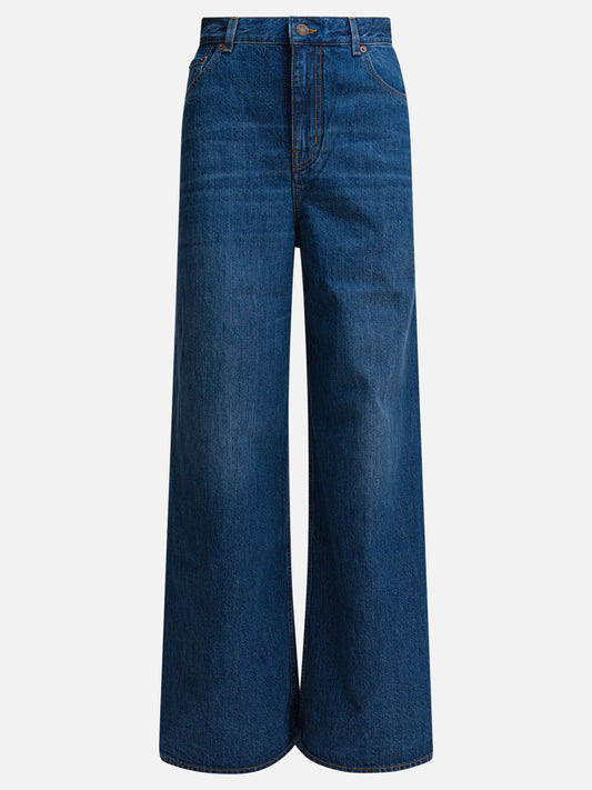 Wide-leg jeans Denim  Blue - Chloé Women | PDP | VIETTI Online Store 
