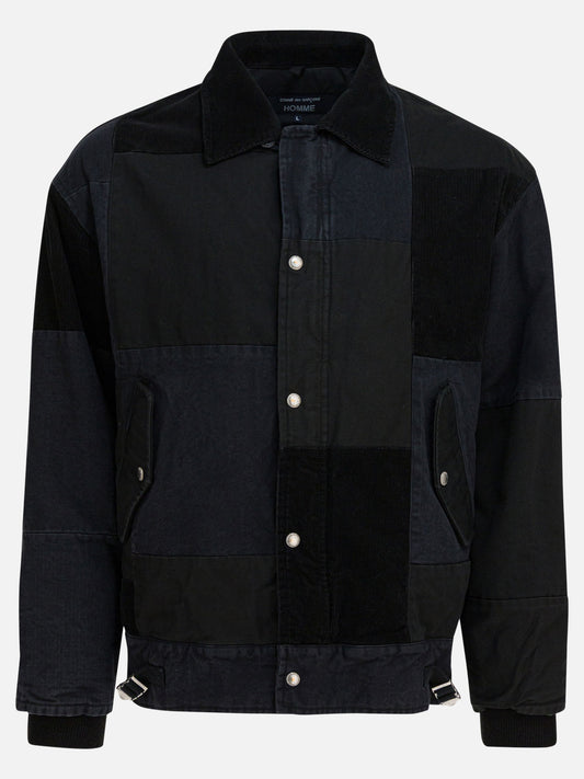 Giacche leggere & Trapuntate Solid colour  Nero - Comme Des Garçons Homme Uomo | PDP | VIETTI Online Store 
