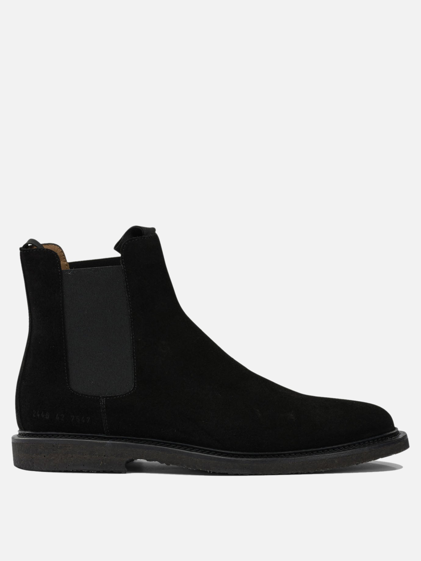 Stivaletti Chelsea 100% suede - 100% rubber  Nero - Common Projects Uomo | PDP | VIETTI Online Store | Zoom-Modal
