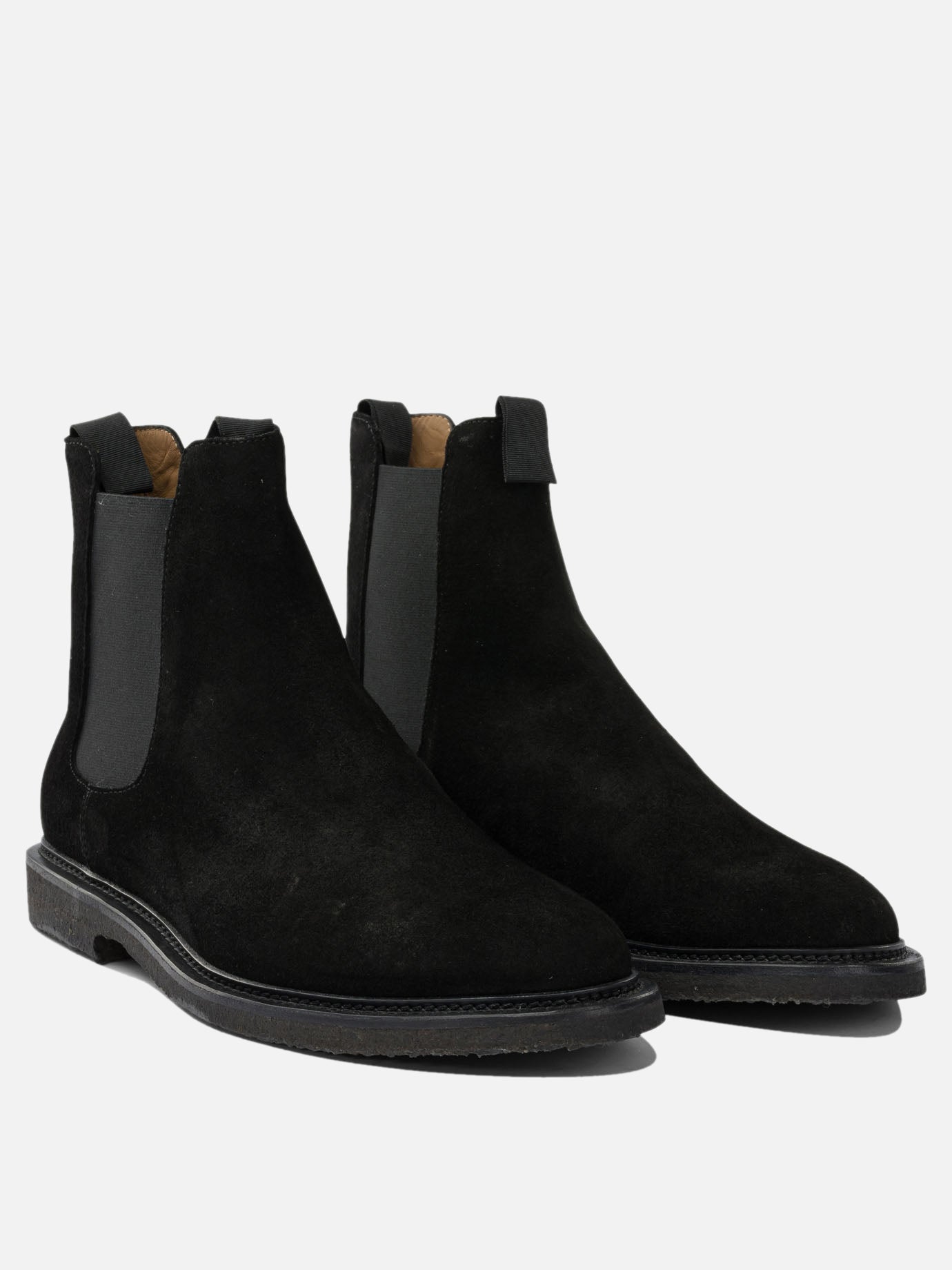 Stivaletti Chelsea 100% suede - 100% rubber  Nero - Common Projects Uomo | PDP | VIETTI Online Store | Zoom-Modal_2

