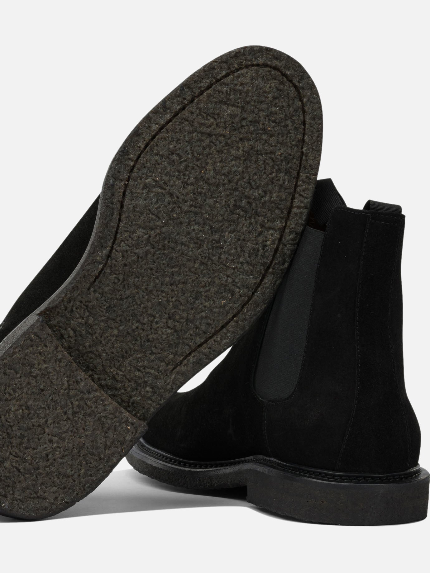 Stivaletti Chelsea 100% suede - 100% rubber  Nero - Common Projects Uomo | PDP | VIETTI Online Store | Zoom-Modal_5
