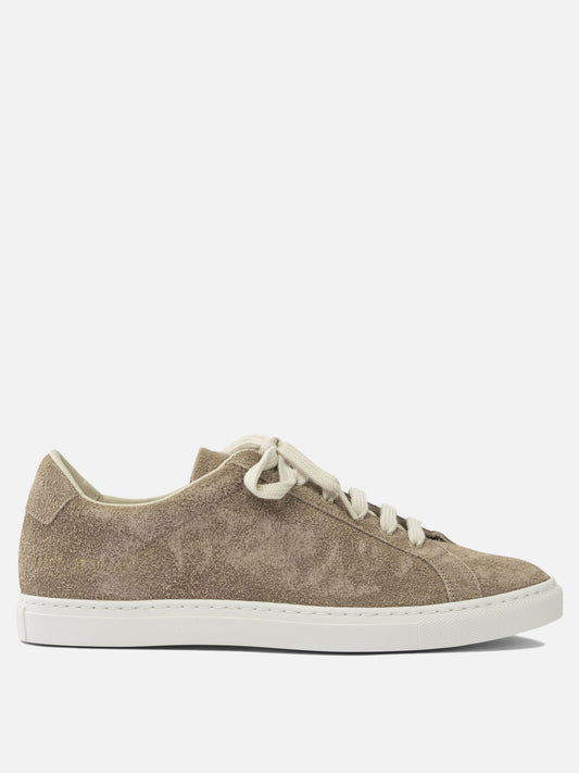 Sneaker basse 100% suede - 100% rubber  Grigio - Common Projects Uomo | PDP | VIETTI Online Store 
