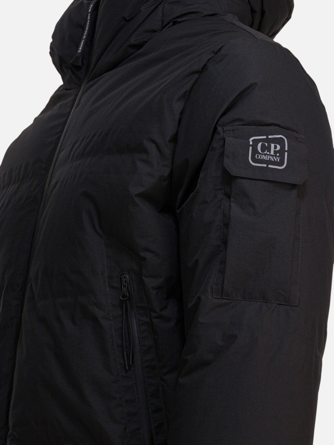 Piumini corti Logo  Nero - C.P. Company Uomo | PDP | VIETTI Online Store | Zoom-Modal_4
