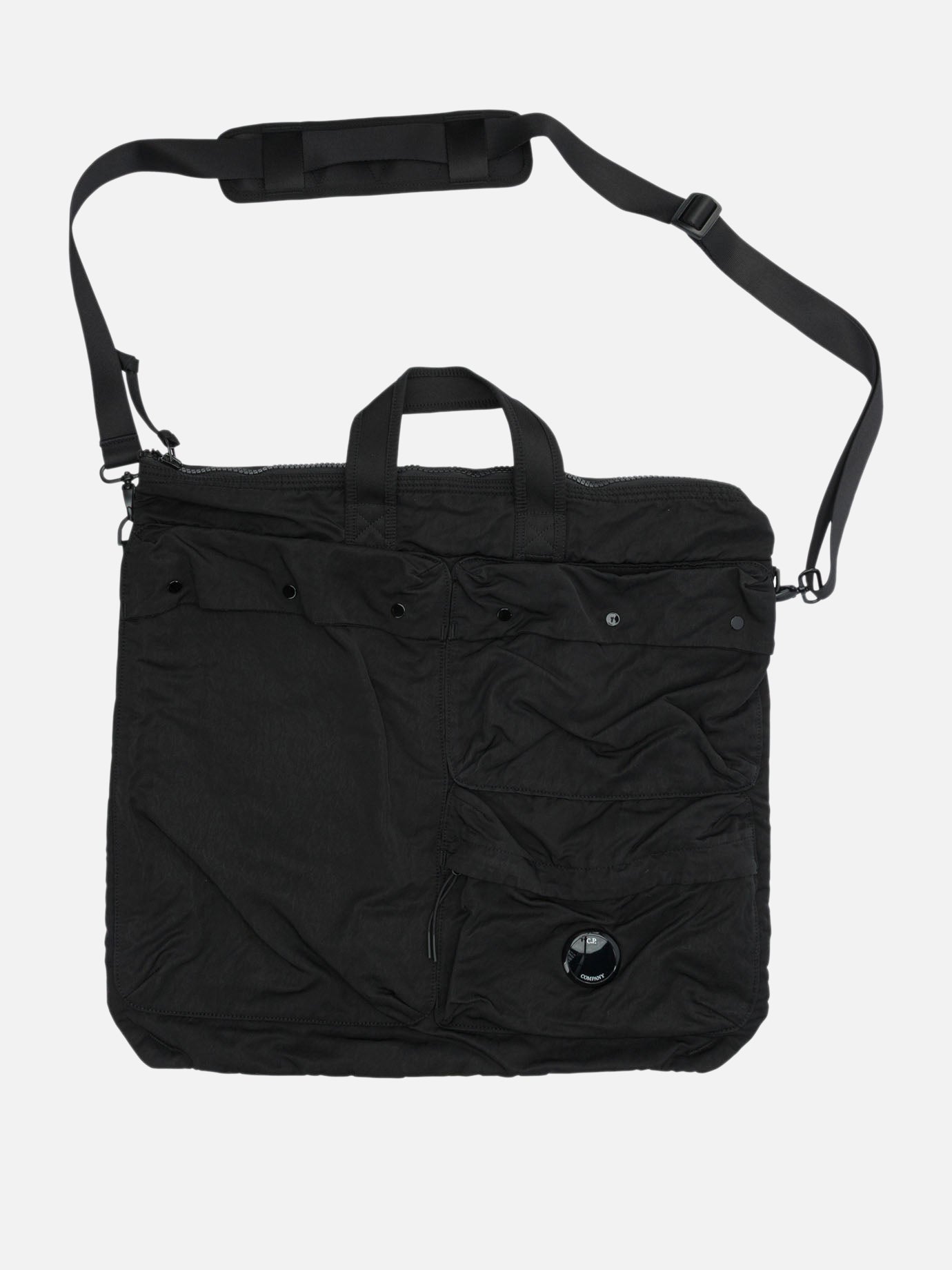 Borse grandi 100% polyamide  Nero - C.P. Company Uomo | PDP | VIETTI Online Store | thumbnail_2