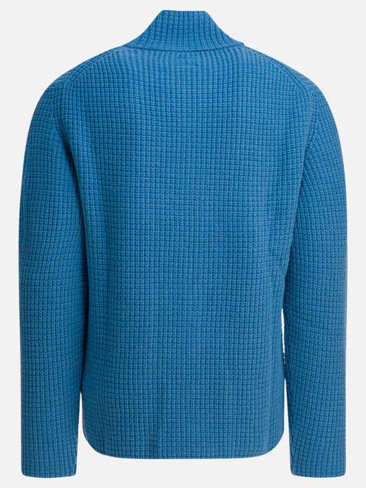 Zipped sweaters Logo  Blue - C.P. Company Men | PDP | VIETTI Online Store | 2
