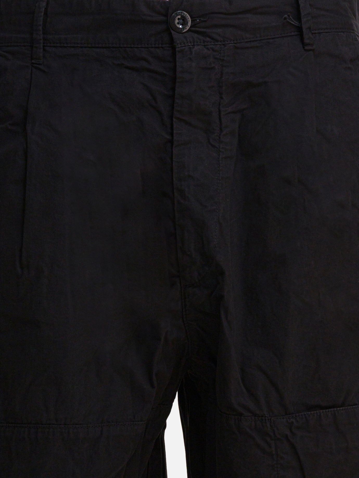 Cargo & parachute trousers Logo  Black - C.P. Company Men | PDP | VIETTI Online Store | Zoom-Modal_3
