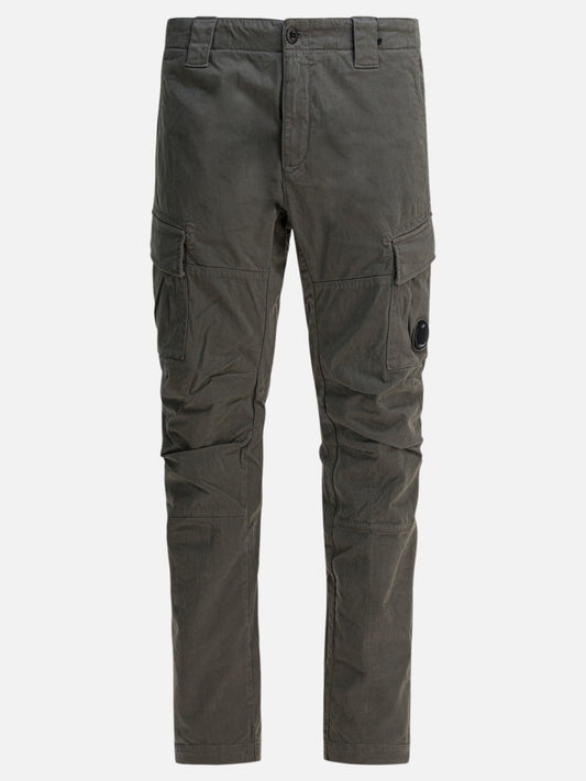 Pantaloni cargo & parachute Solid colour  Grigio - C.P. Company Uomo | PDP | VIETTI Online Store 
