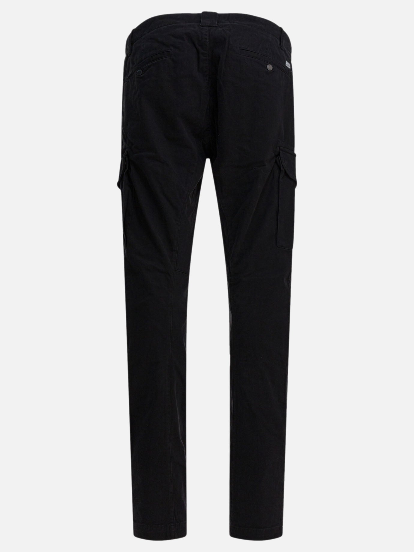 Pantaloni cargo & parachute Solid colour  Nero - C.P. Company Uomo | PDP | VIETTI Online Store | thumbnail_2
