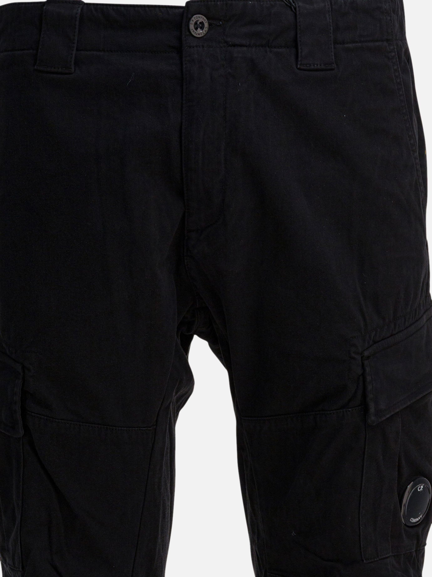 Pantaloni cargo & parachute Solid colour  Nero - C.P. Company Uomo | PDP | VIETTI Online Store | Zoom-Modal_3
