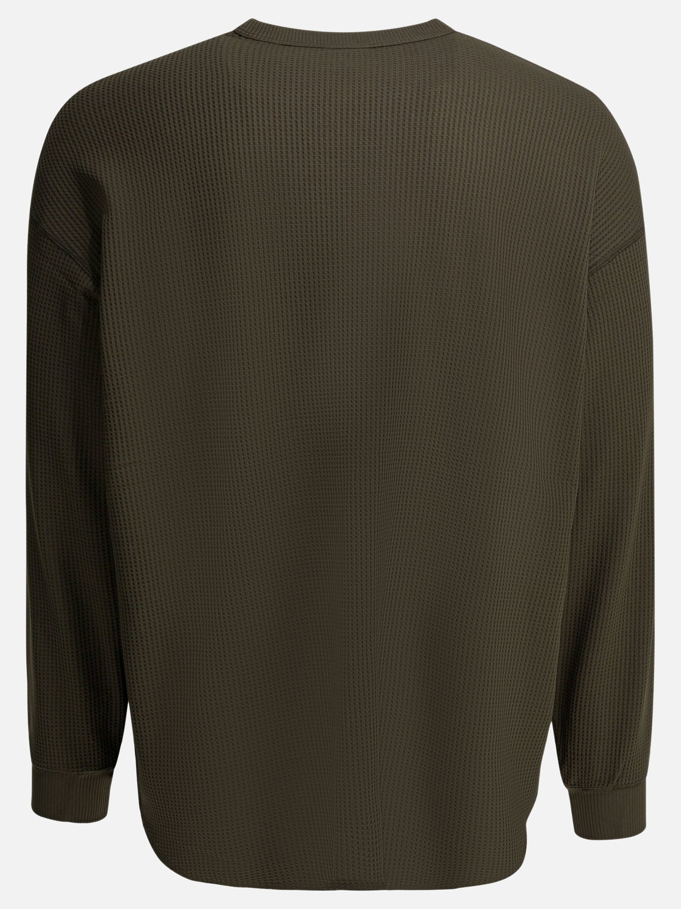 Crewneck t-shirts Solid colour  Brown - Daiwa Pier 39 Men | PDP | VIETTI Online Store | thumbnail_2