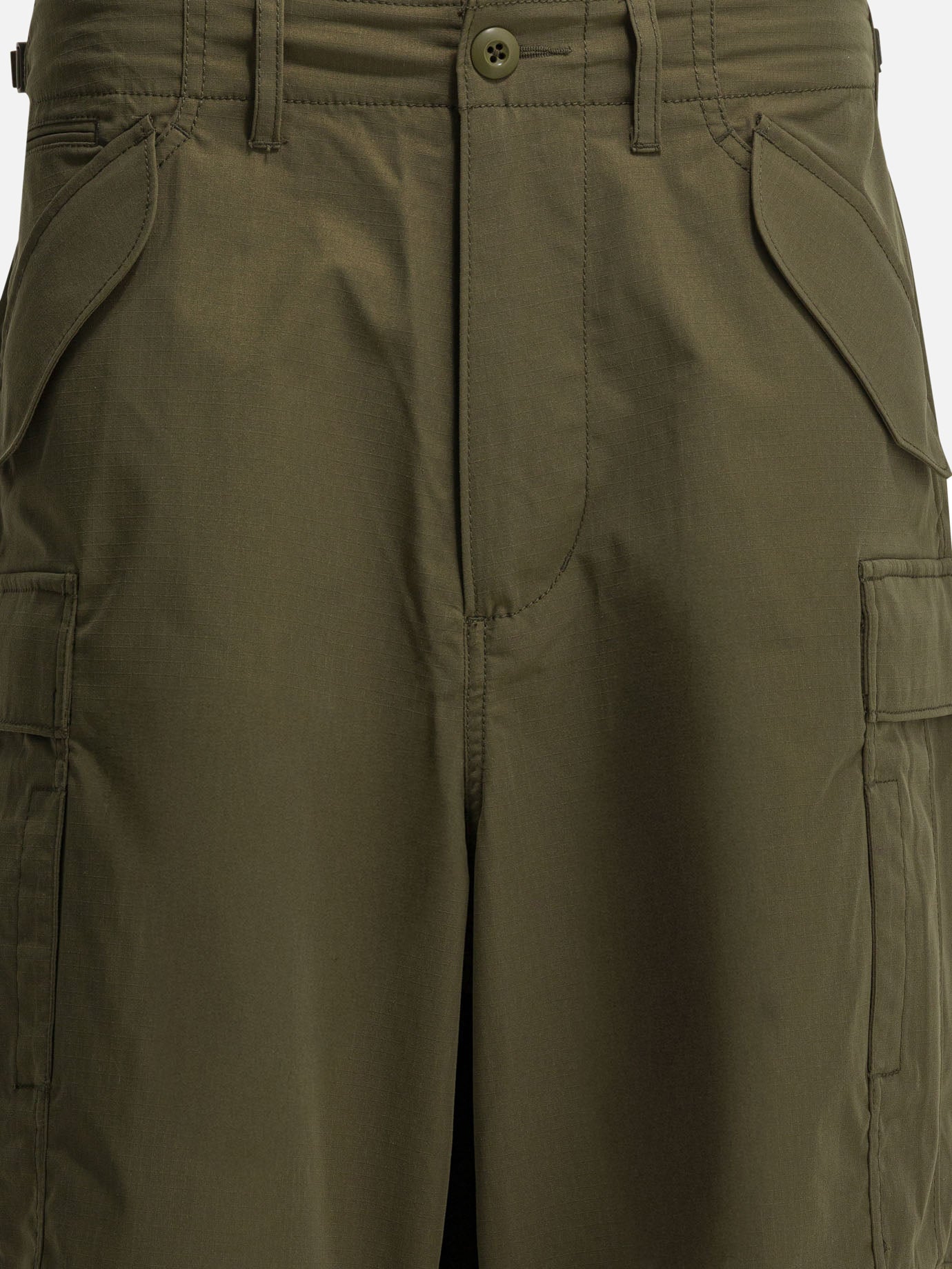 Cargo & parachute trousers Solid colour  Green - Daiwa Pier 39 Men | PDP | VIETTI Online Store | Zoom-Modal_3
