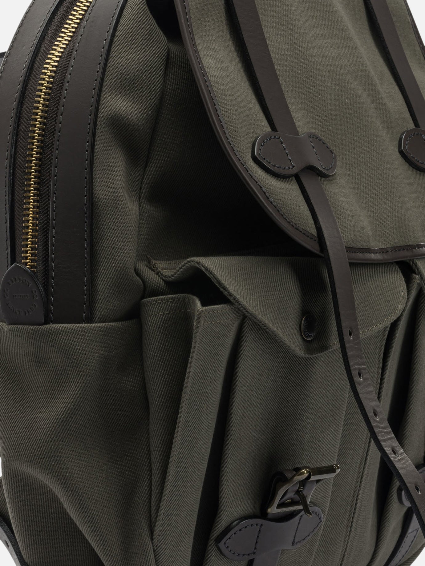 Casual backpacks 100% cotton  Green - Filson Men | PDP | VIETTI Online Store | Zoom-Modal_4
