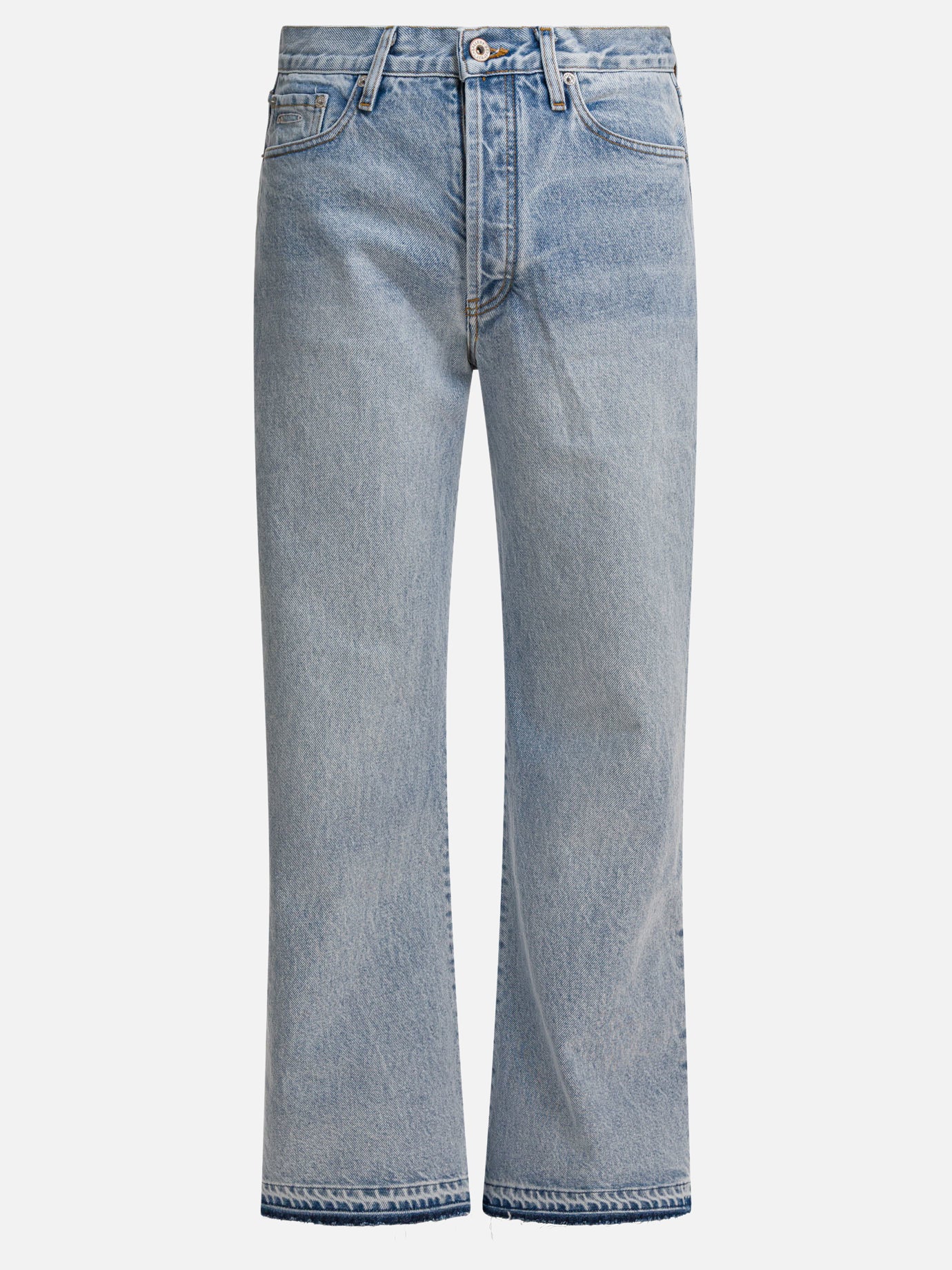 Jeans a gamba larga Denim  Azzurro - Gallery Dept. Uomo | PDP | VIETTI Online Store | Zoom-Modal
