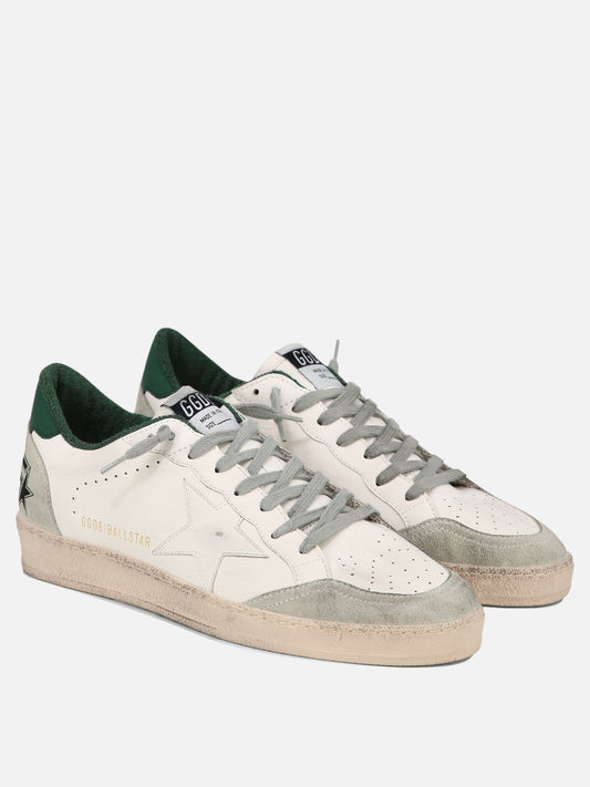 Sneaker basse 38% polyurethane 23% cow leather 22% cotton 17% cellulosa - 100% rubber  Bianco - Golden Goose Uomo | PDP | VIETTI Online Store | 2
