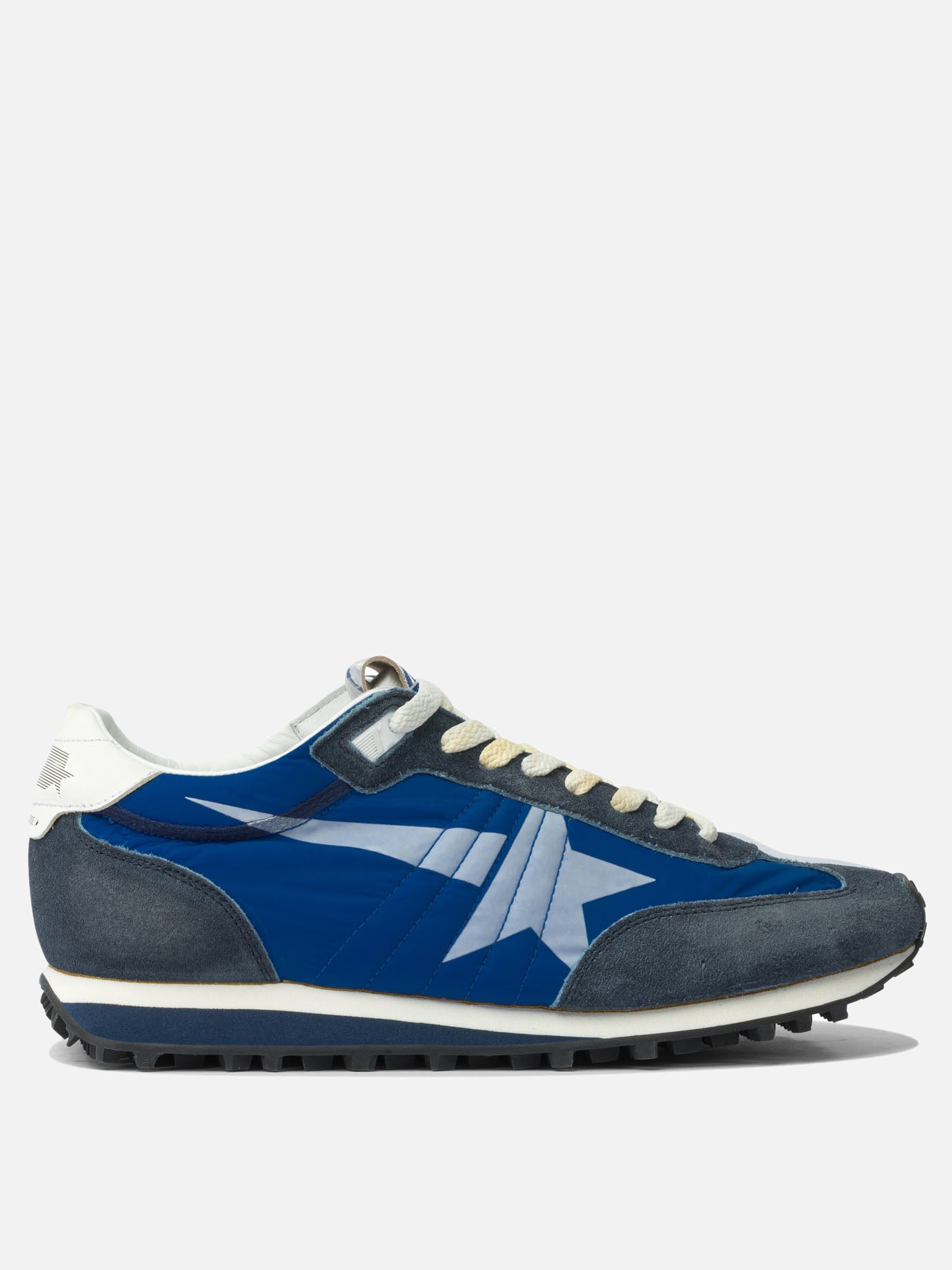 Sneaker basse 41% cow leather 18% polyamide 5% polyurethane 2% goat leather - 100% rubber  Blu - Golden Goose Uomo | PDP | VIETTI Online Store | Zoom-Modal
