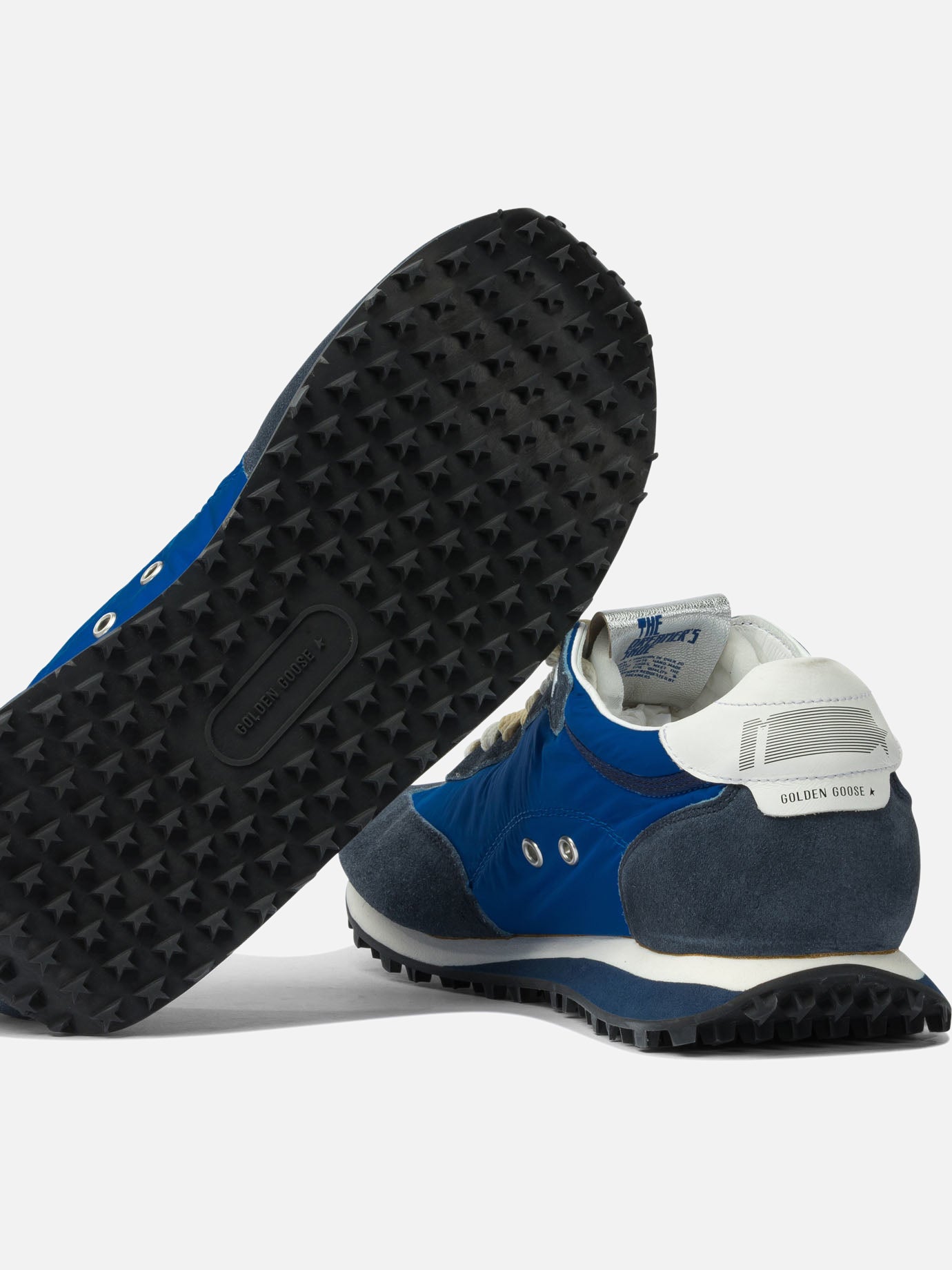 Sneaker basse 41% cow leather 18% polyamide 5% polyurethane 2% goat leather - 100% rubber  Blu - Golden Goose Uomo | PDP | VIETTI Online Store | thumbnail_5