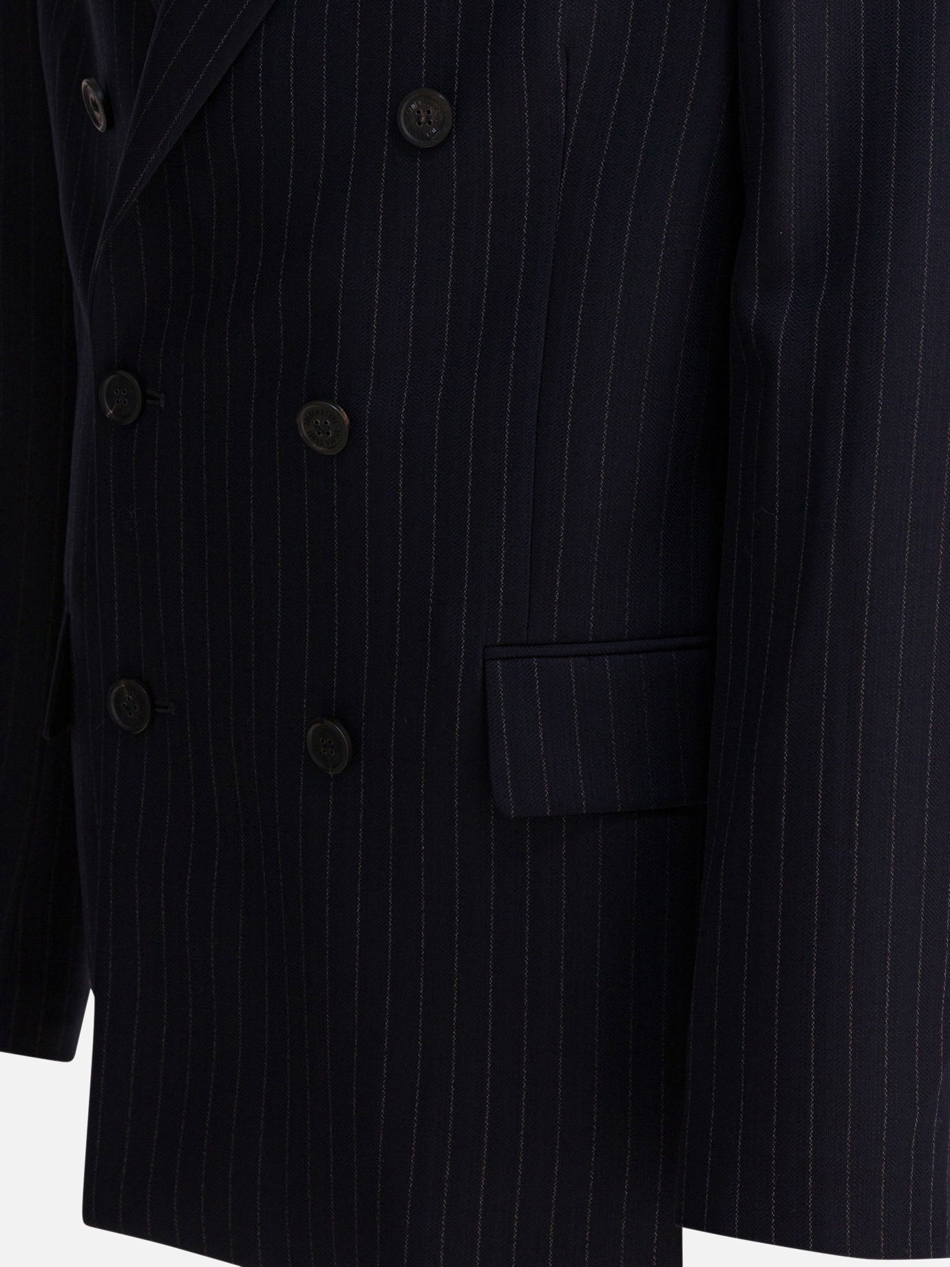 Blazer Solid colour  Blu - Golden Goose Uomo | PDP | VIETTI Online Store | thumbnail_4