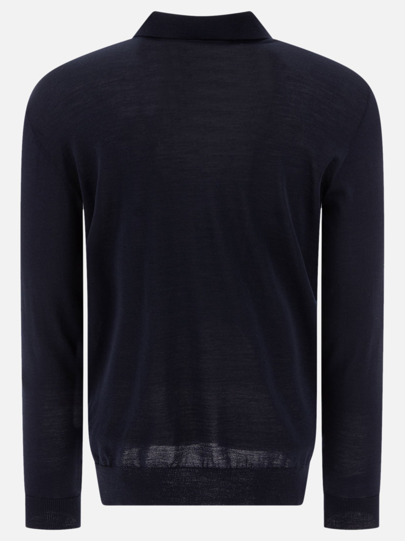 Polo con bottoni Solid colour  Blu - Golden Goose Uomo | PDP | VIETTI Online Store | thumbnail_2