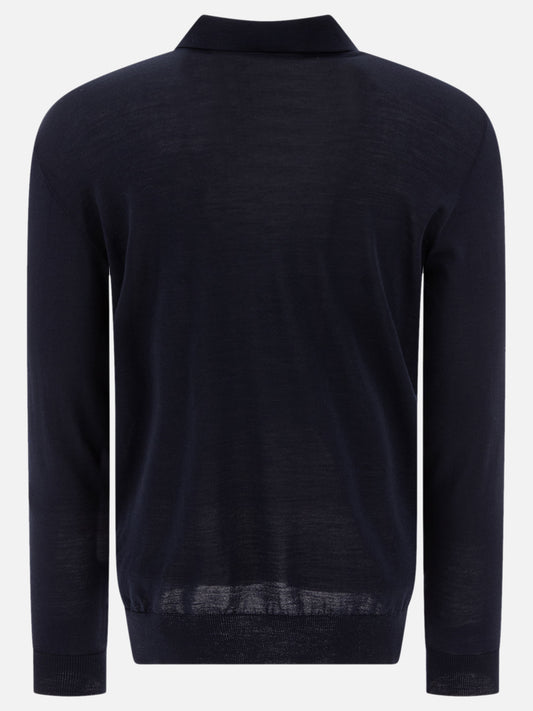 Golden Goose Polo a maniche lunghe in lana 16808659_M Blue 2