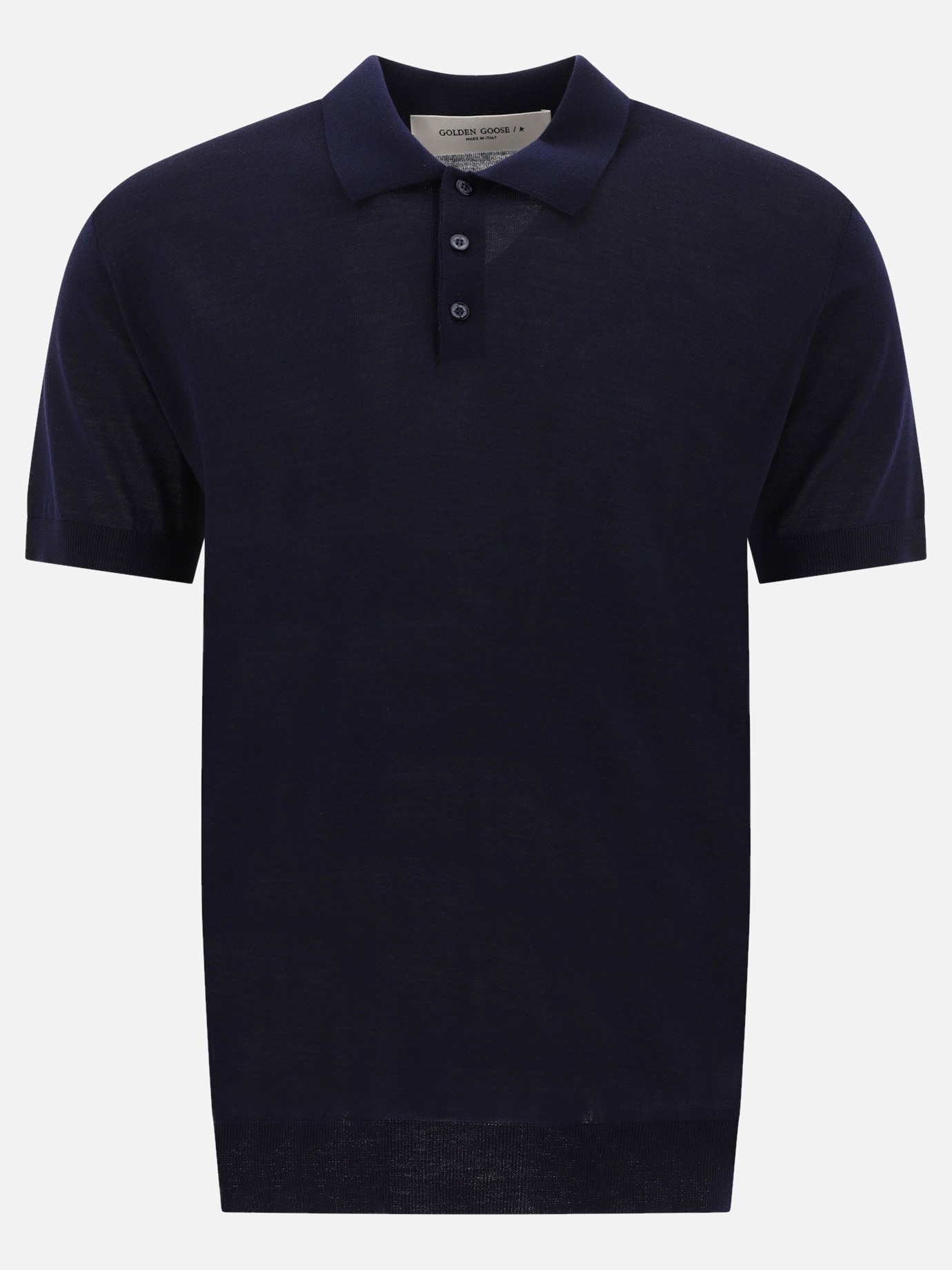 Golden Goose Polo in lana merino 14474345_M Black thumbnail_1