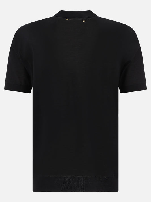 Golden Goose Polo in lana merino 13776234_M Black 2