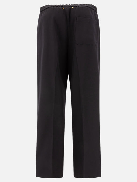 Golden Goose Pantaloni jogging in lana 17604264_48 Blue 2