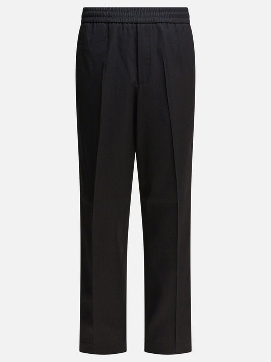 Golden Goose Pantaloni jogging in lana 16666173_48 Black 1