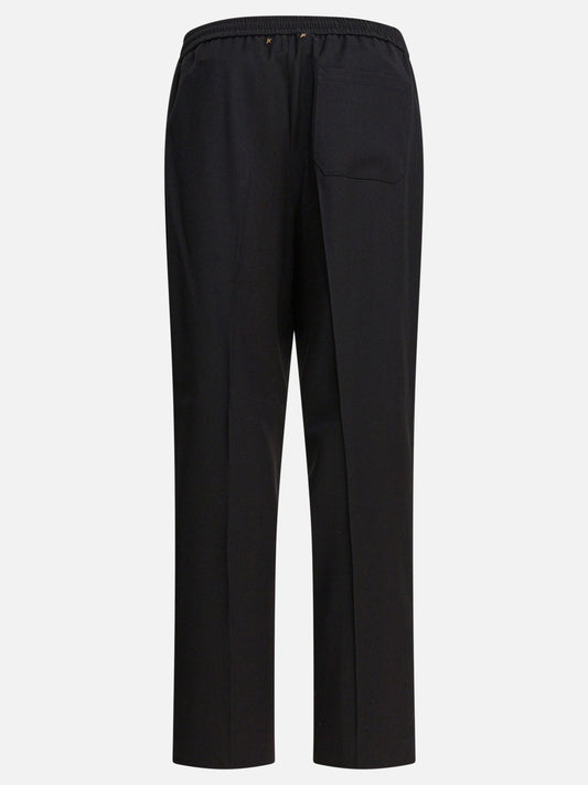 Golden Goose Pantaloni jogging in lana 16666173_48 Black 2