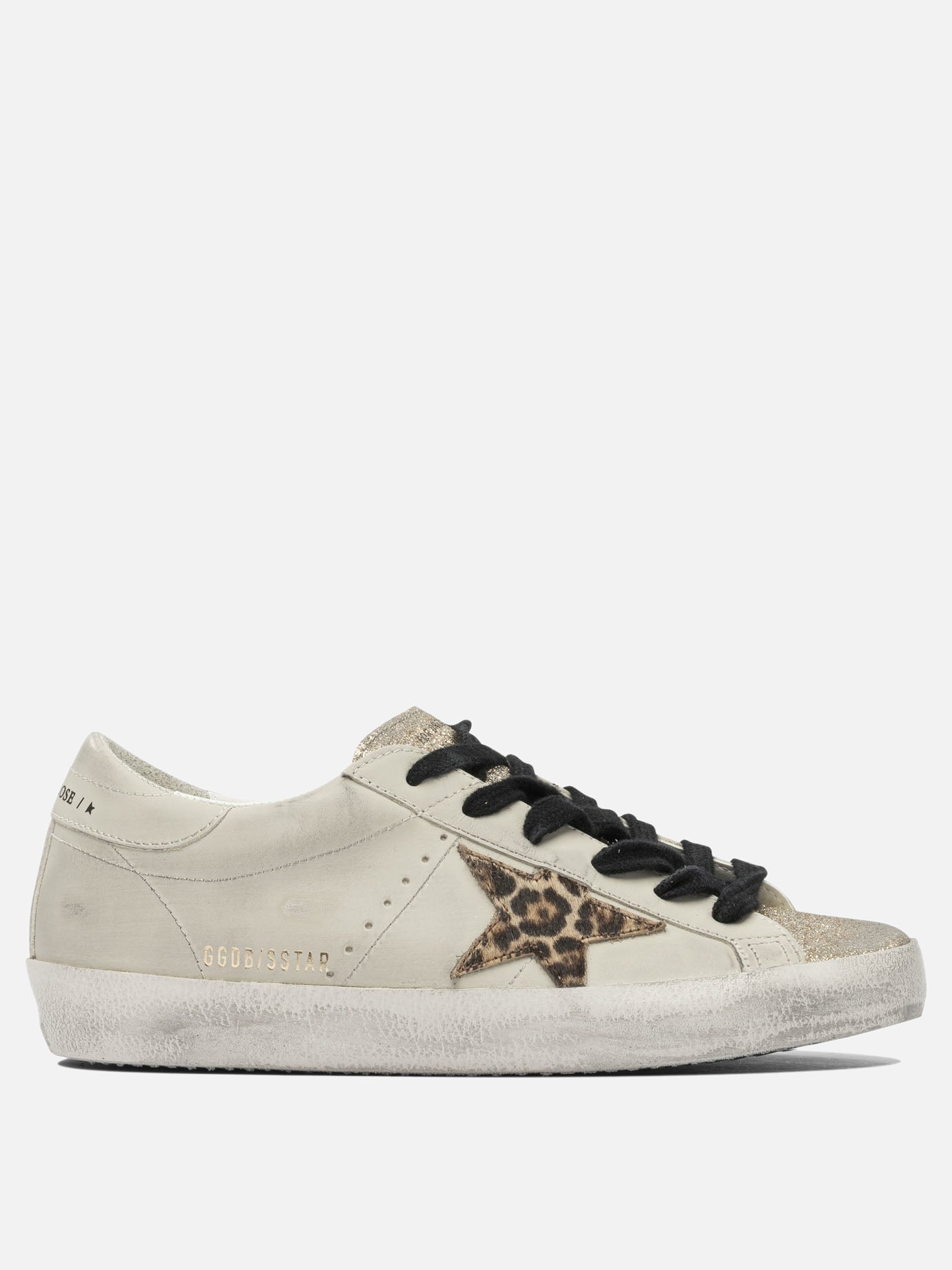 Sneaker basse 75% cow leather 18% polyester 7% cotton - 100% rubber  Beige - Golden Goose Donna | PDP | VIETTI Online Store | Zoom-Modal
