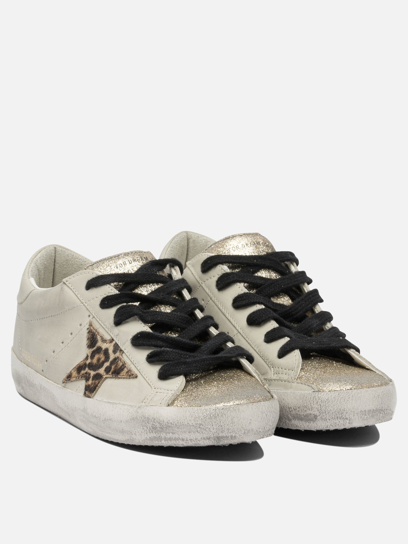 Sneaker basse 75% cow leather 18% polyester 7% cotton - 100% rubber  Beige - Golden Goose Donna | PDP | VIETTI Online Store | thumbnail_2