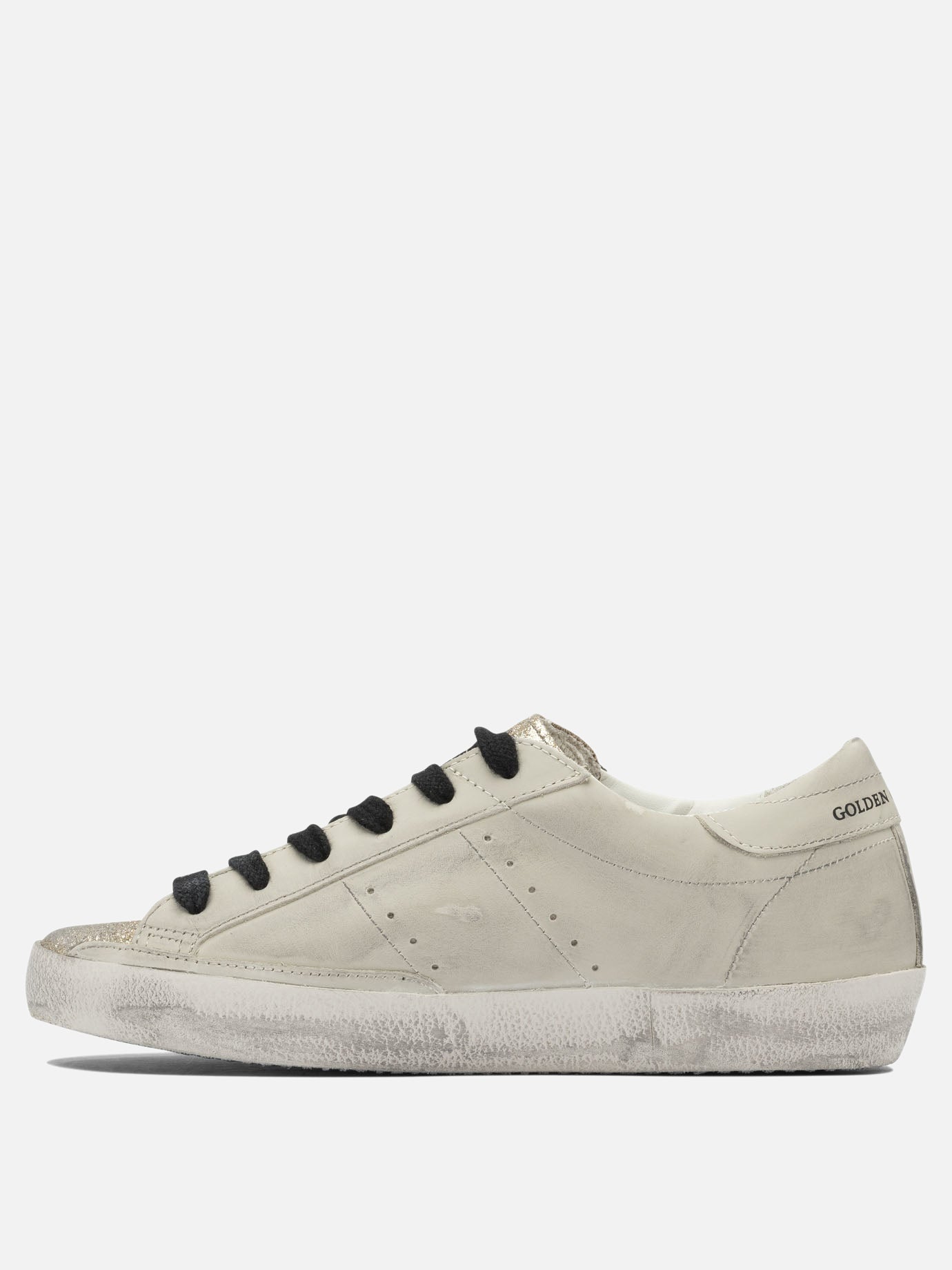 Sneaker basse 75% cow leather 18% polyester 7% cotton - 100% rubber  Beige - Golden Goose Donna | PDP | VIETTI Online Store | thumbnail_3