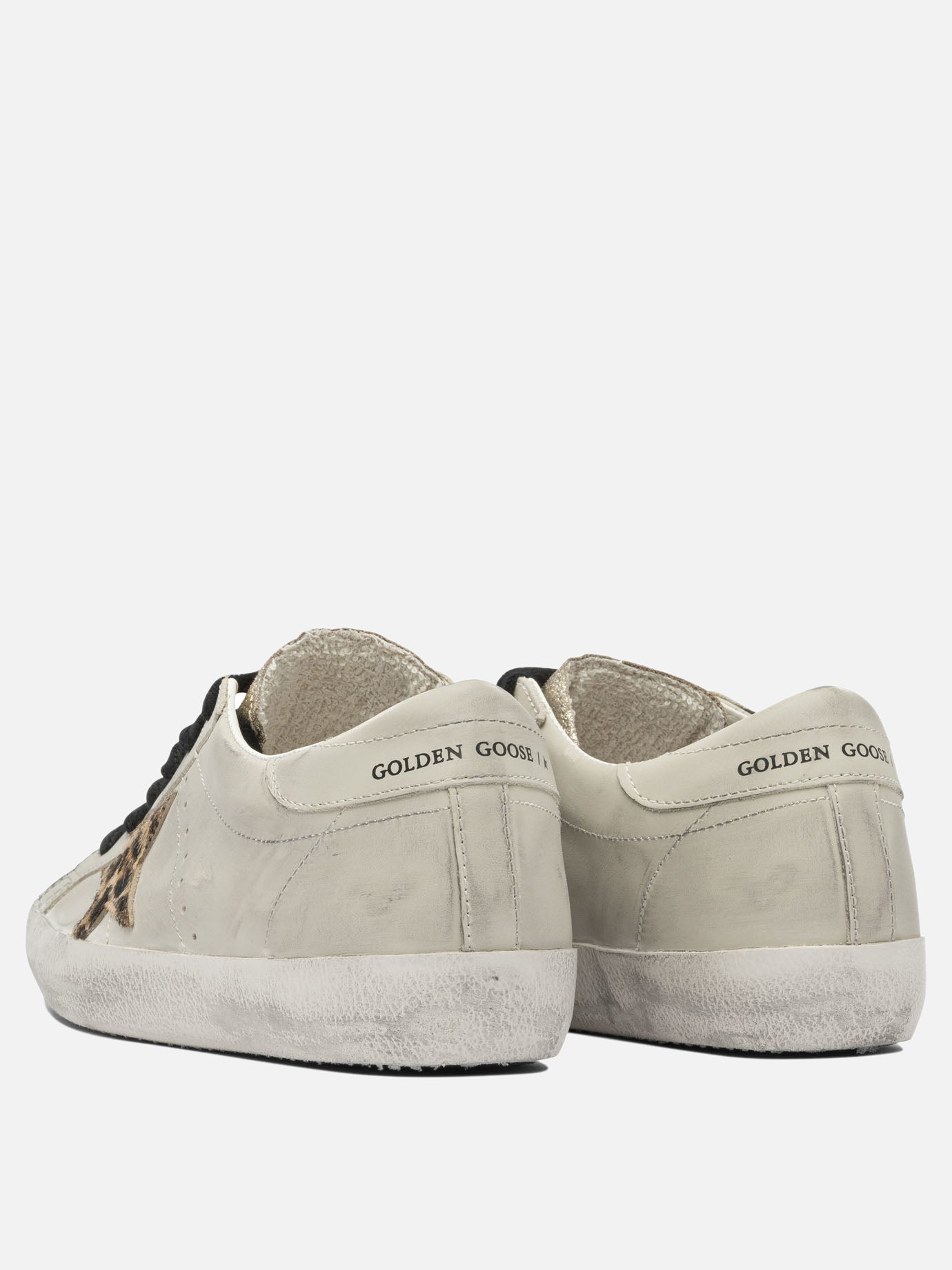Sneaker basse 75% cow leather 18% polyester 7% cotton - 100% rubber  Beige - Golden Goose Donna | PDP | VIETTI Online Store | Zoom-Modal_4
