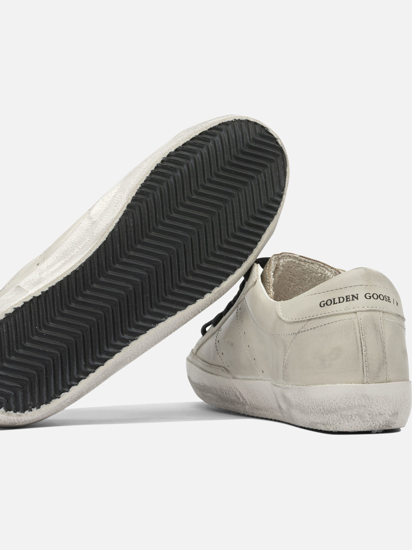 Sneaker basse 75% cow leather 18% polyester 7% cotton - 100% rubber  Beige - Golden Goose Donna | PDP | VIETTI Online Store | Zoom-Modal_5
