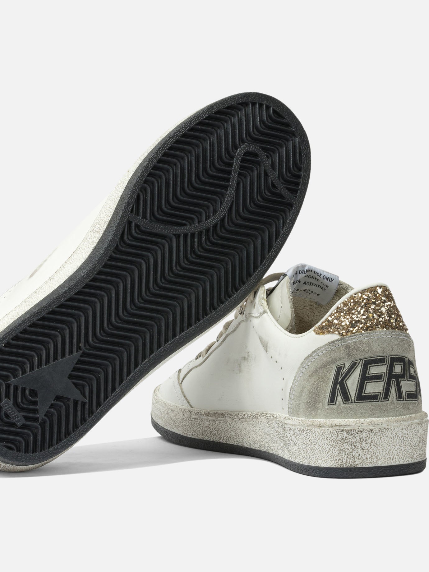 Low top sneakers 92% cow leather 5% polyethylene 3% cotton - 100% rubber  White - Golden Goose Women | PDP | VIETTI Online Store | thumbnail_5