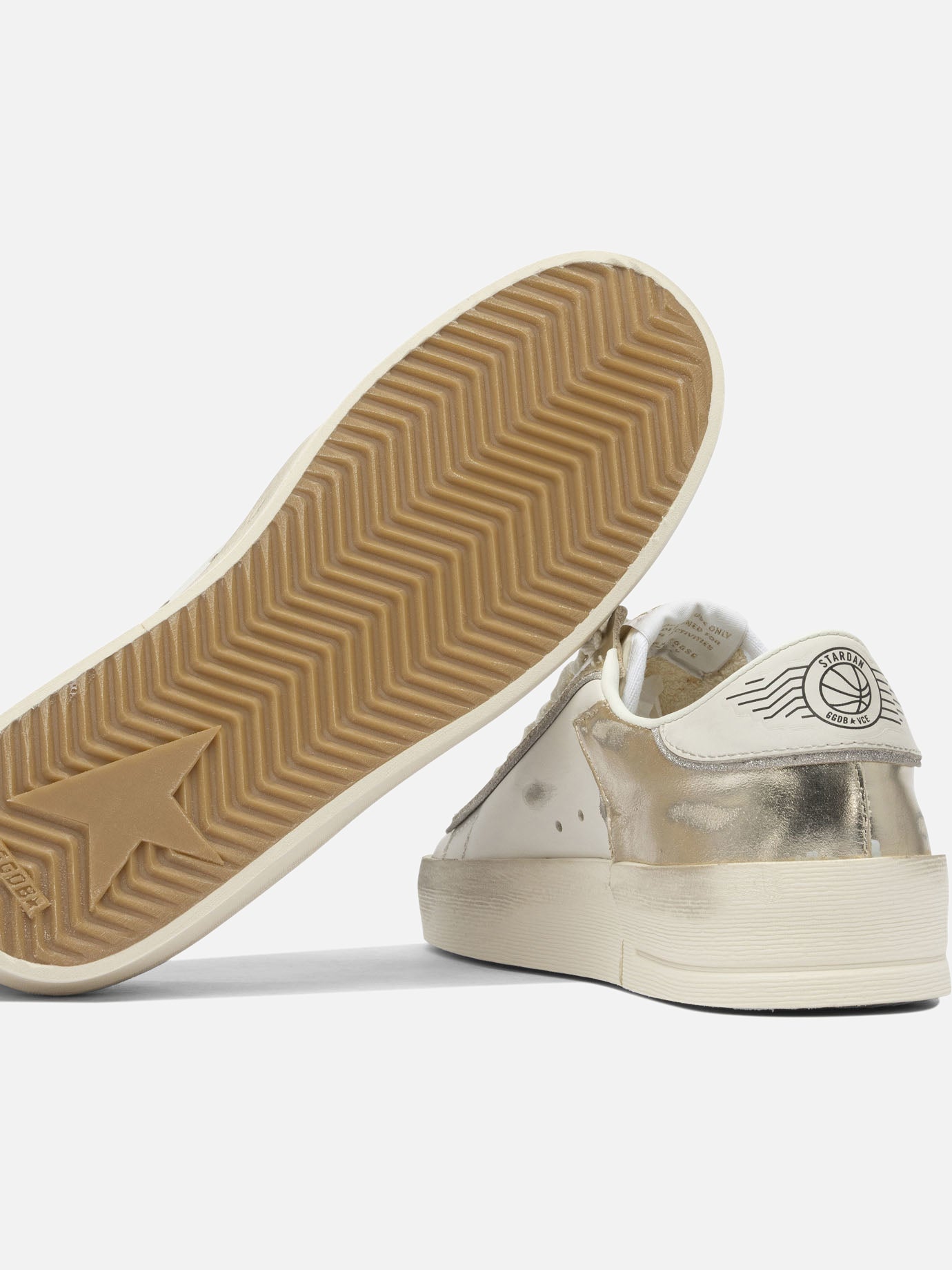 Sneaker basse 82% cow leather 10% polyamide 5% polyurethane 3% polyester - 100% rubber  Argento - Golden Goose Donna | PDP | VIETTI Online Store | thumbnail_5
