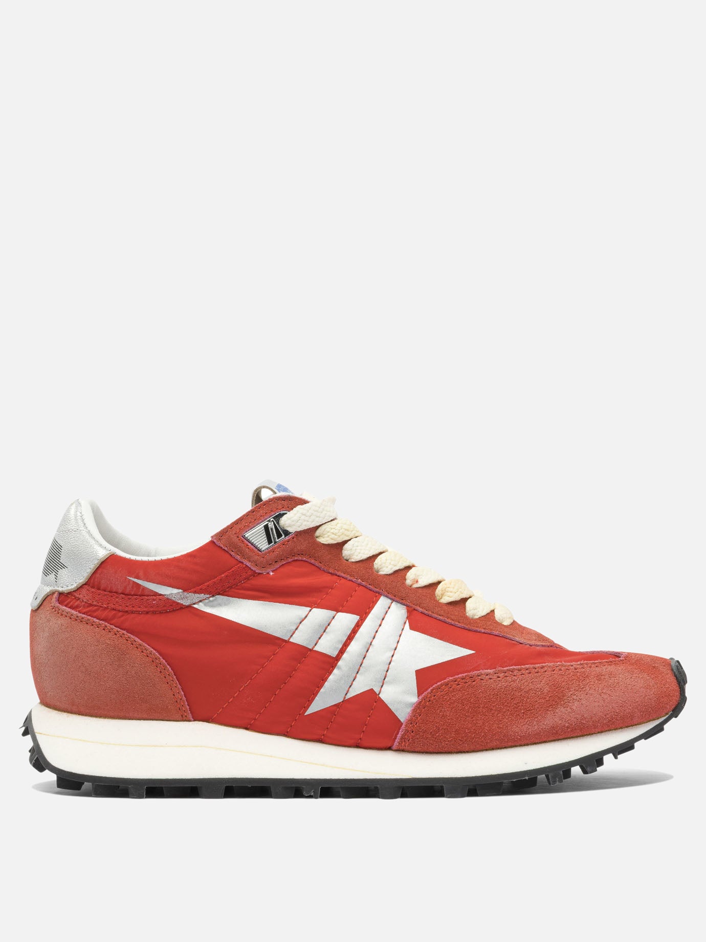 Low top sneakers 47% cow leather 38% polyamide 15% goat leather - 100% rubber  Red - Golden Goose Women | PDP | VIETTI Online Store | thumbnail