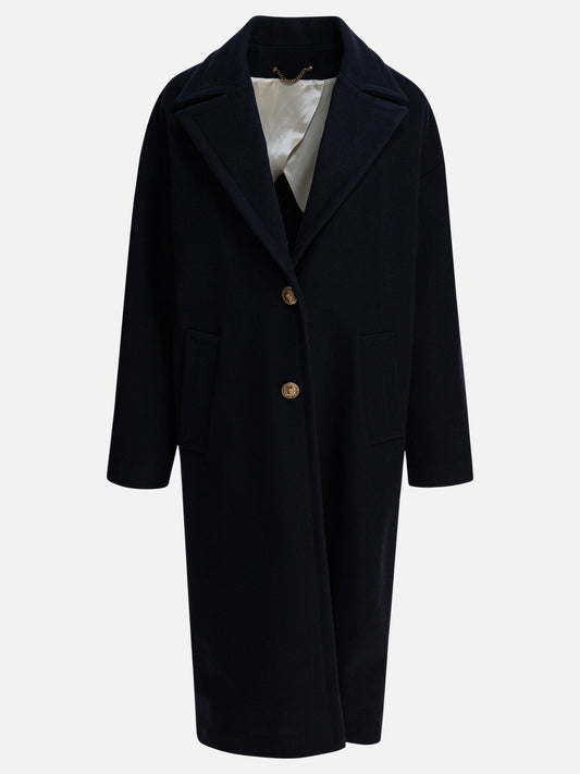 Golden Goose "Cocoon" Single-breasted coat 17618742_40 Blue 1