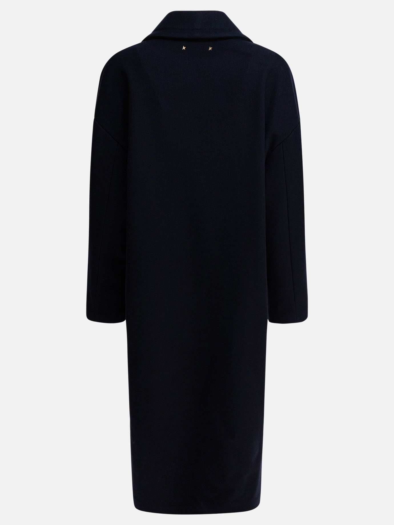 Golden Goose &quot;Cocoon&quot; Single-breasted coat 17618742_40 Blue thumbnail_2