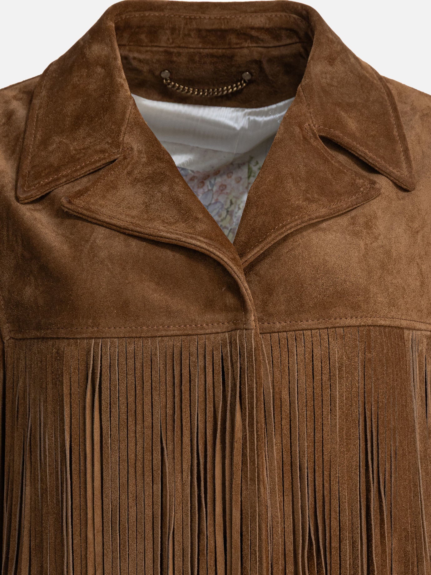 Leather jackets Solid colour  Brown - Golden Goose Women | PDP | VIETTI Online Store | Zoom-Modal_3
