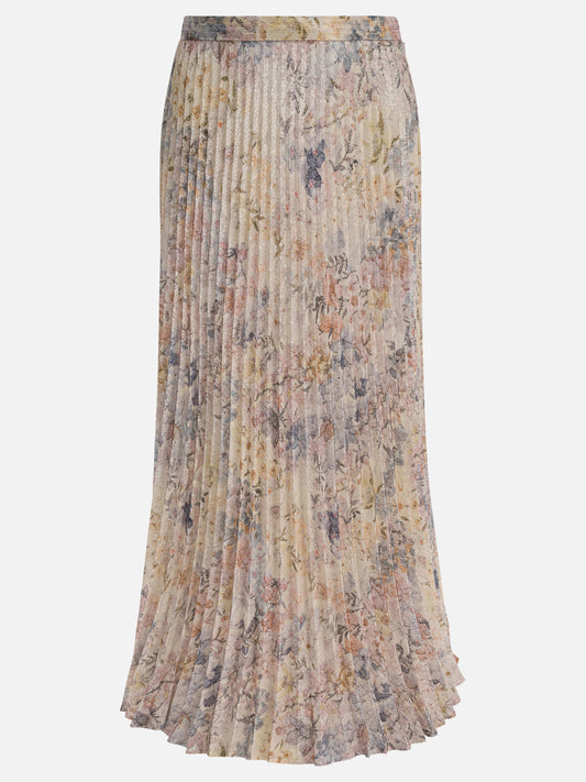 Golden Goose Long pleated skirt 24007121_40 Beige 1