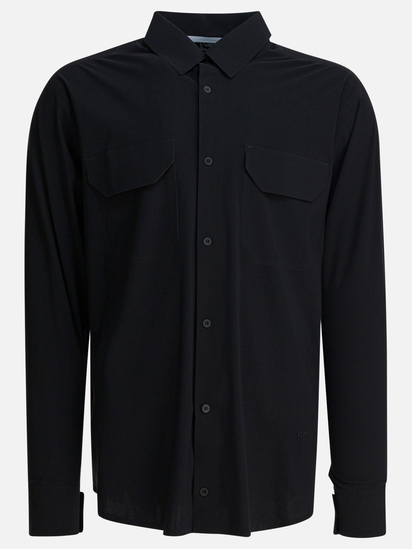 Casual shirts Solid colour  Black - Gr10K Men | PDP | VIETTI Online Store | Zoom-Modal
