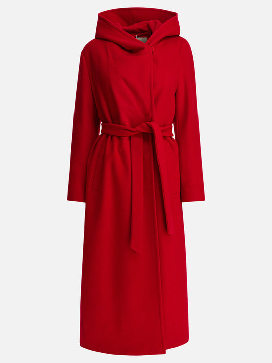 Long coats Solid colour  Red - Herno Women | PDP | VIETTI Online Store 
