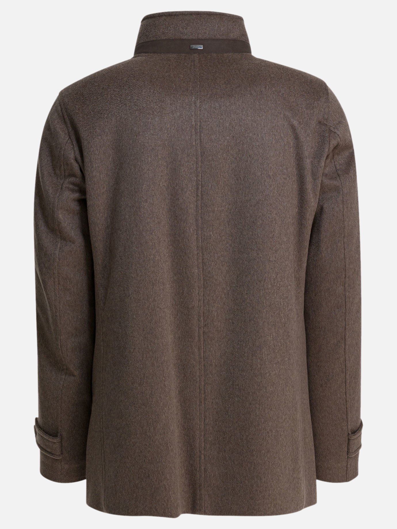 Long coats Solid colour  Brown - Herno Men | PDP | VIETTI Online Store | Zoom-Modal_2
